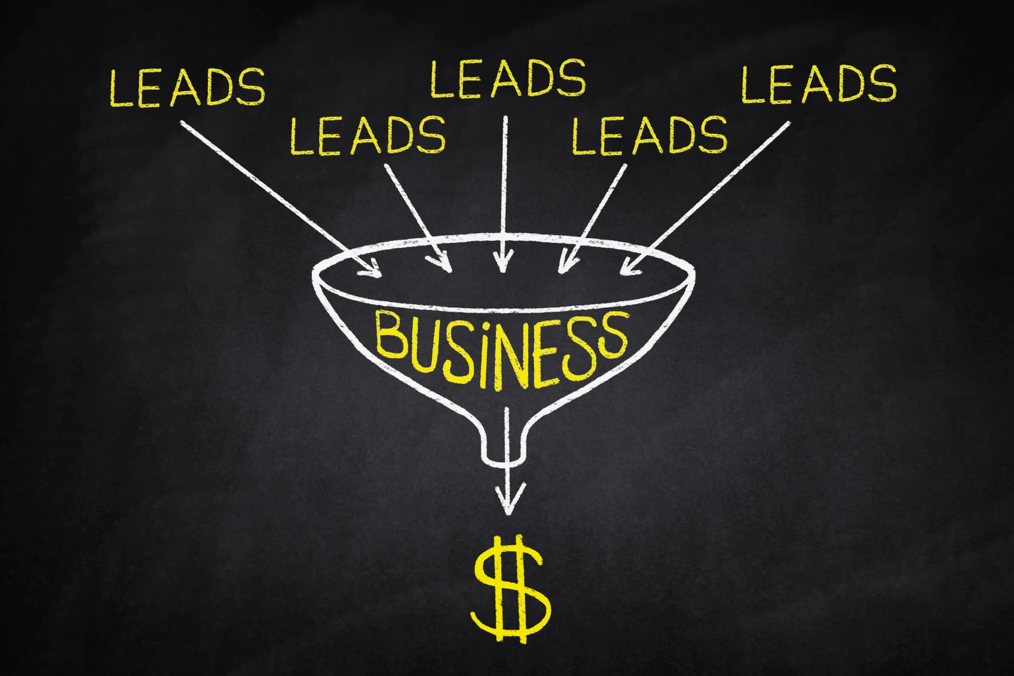 بناء قمع مبيعات