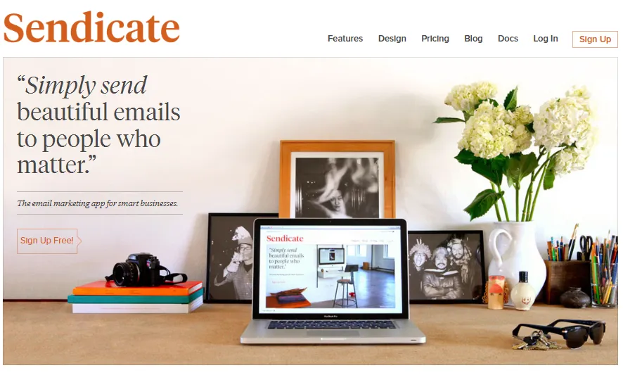 التسويق عبر البريد الإلكتروني من خلال أداة Sendicate