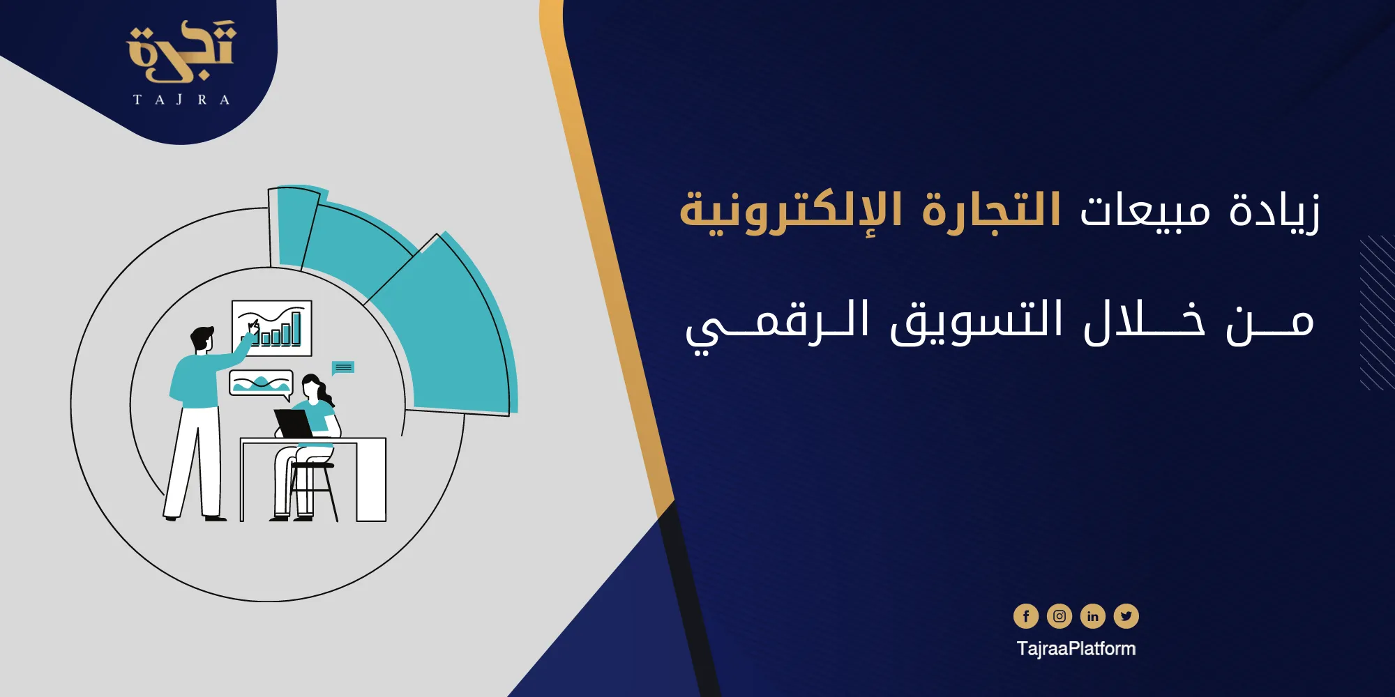 زيادة مبيعات التجارة الإلكترونية من خلال التسويق الرقمي